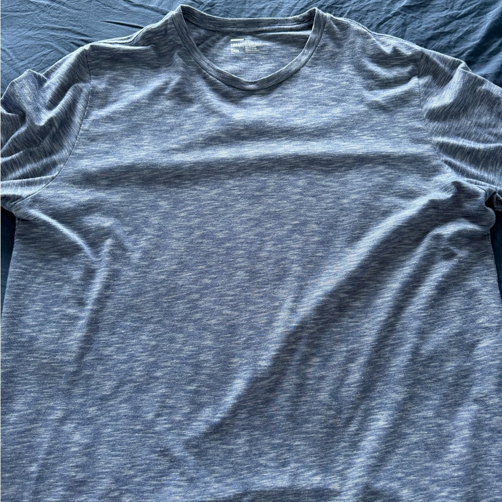 Casual Heather Blue Men's Tee